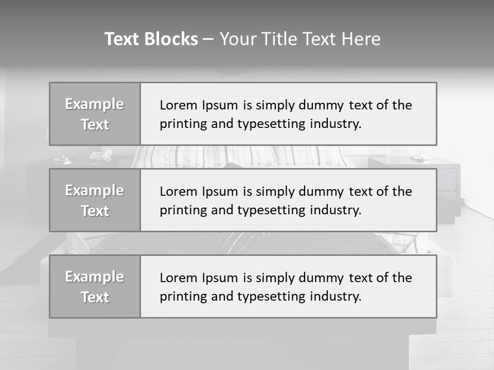 Furniture Comfort Decor PowerPoint Template