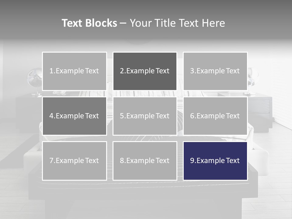 Furniture Comfort Decor PowerPoint Template