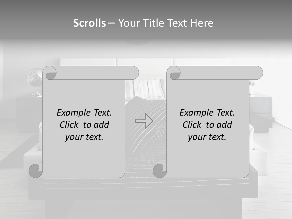 Furniture Comfort Decor PowerPoint Template