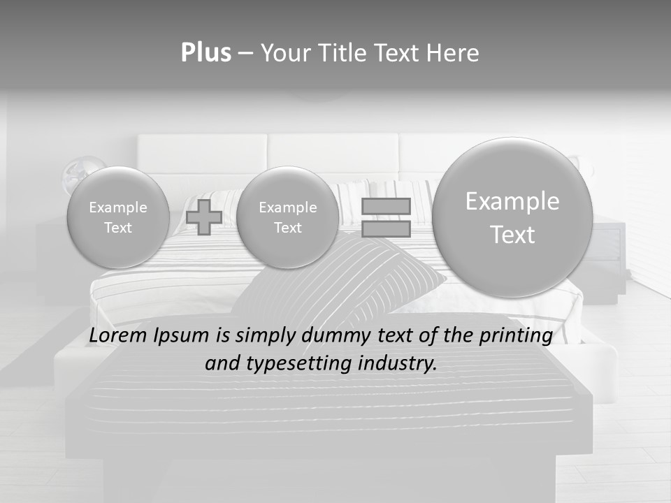 Furniture Comfort Decor PowerPoint Template