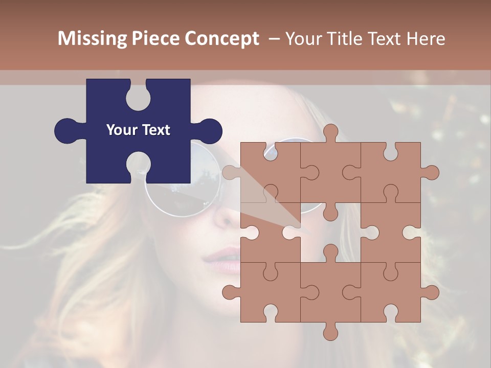 Hat White Look PowerPoint Template