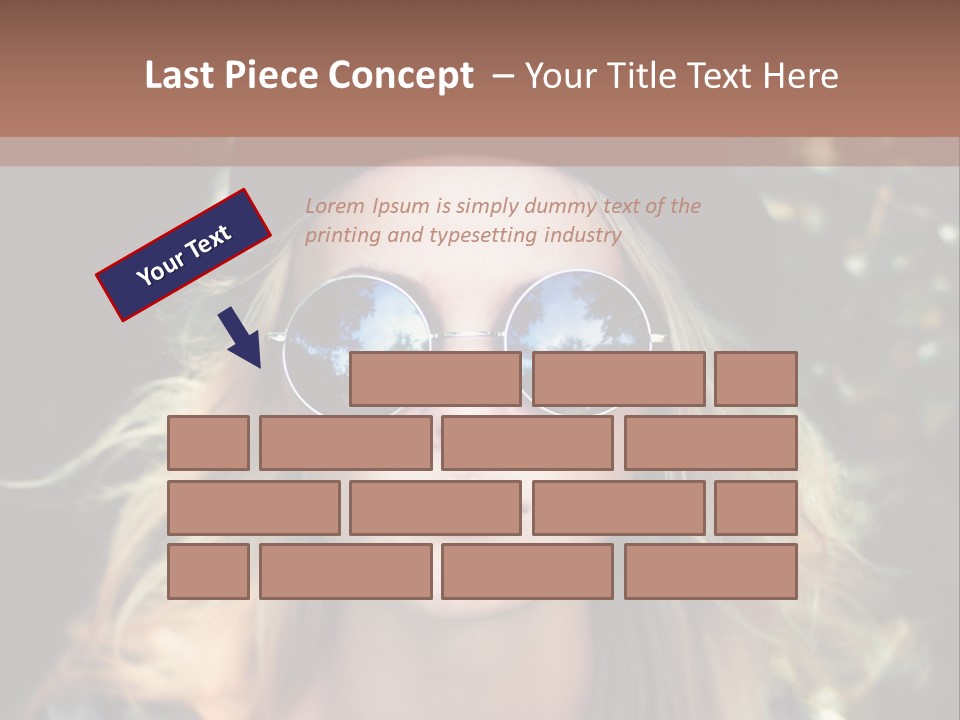 Hat White Look PowerPoint Template