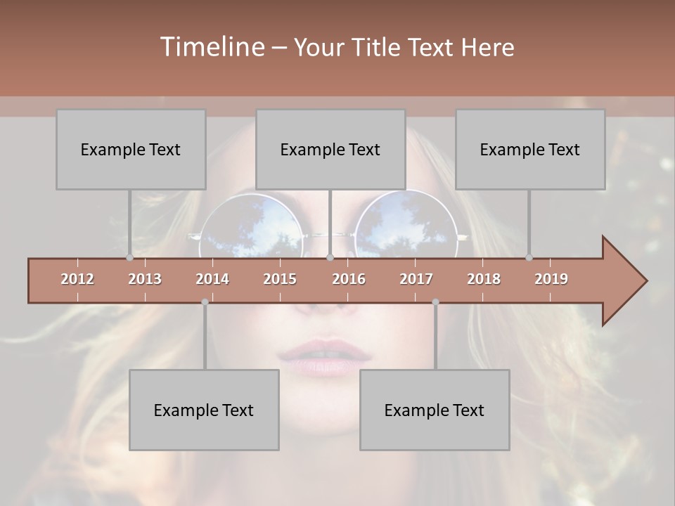 Hat White Look PowerPoint Template