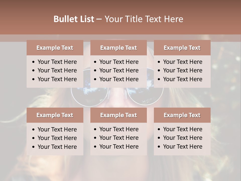 Hat White Look PowerPoint Template