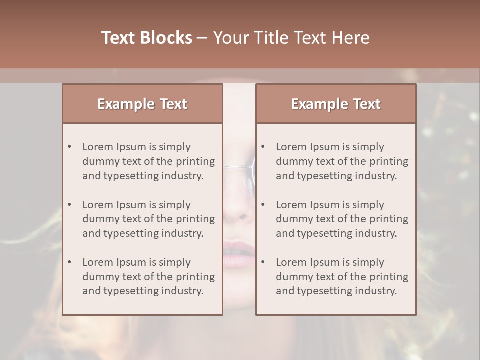 Hat White Look PowerPoint Template