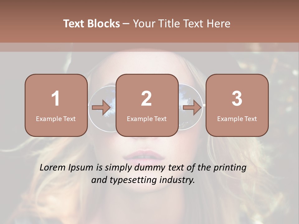 Hat White Look PowerPoint Template