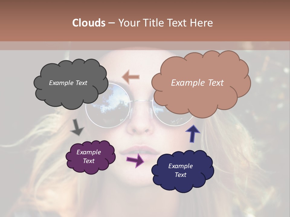 Hat White Look PowerPoint Template