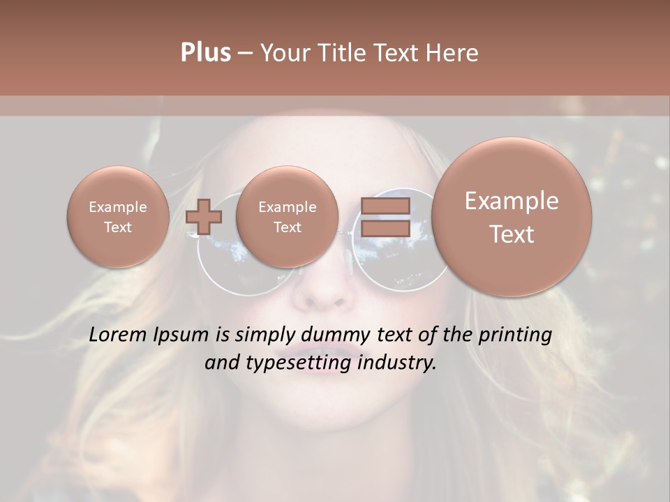 Hat White Look PowerPoint Template