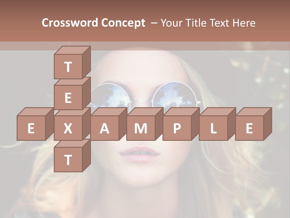 Hat White Look PowerPoint Template