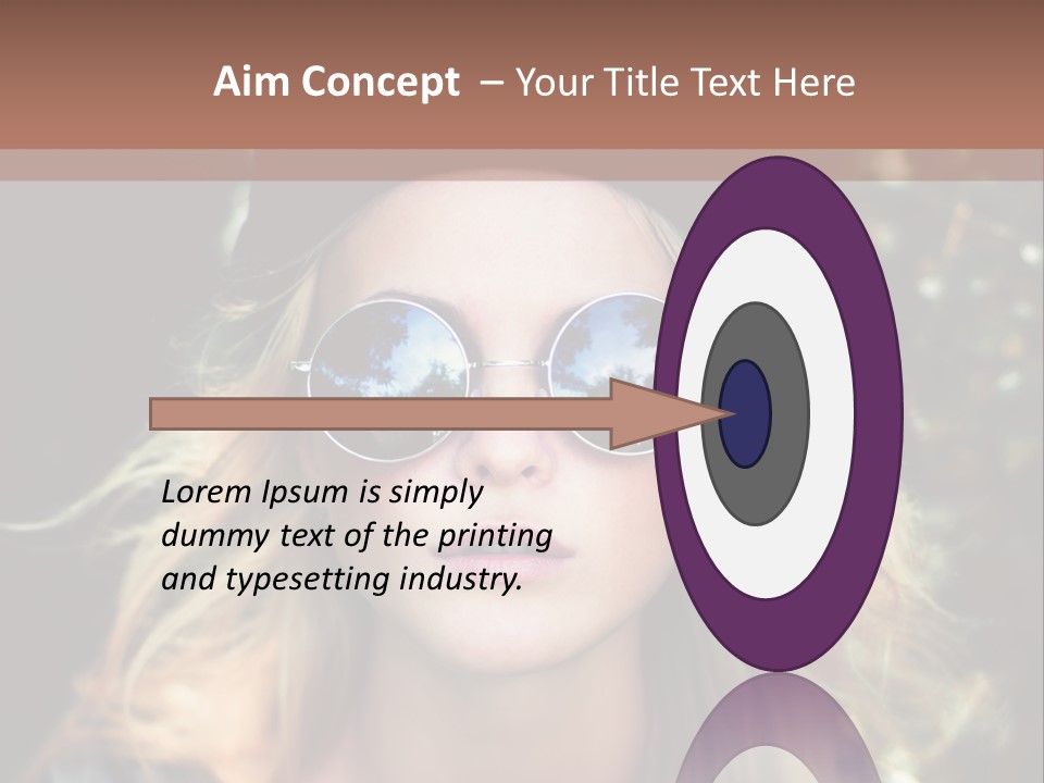 Hat White Look PowerPoint Template