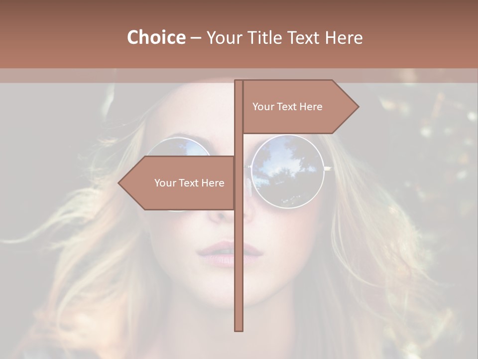 Hat White Look PowerPoint Template