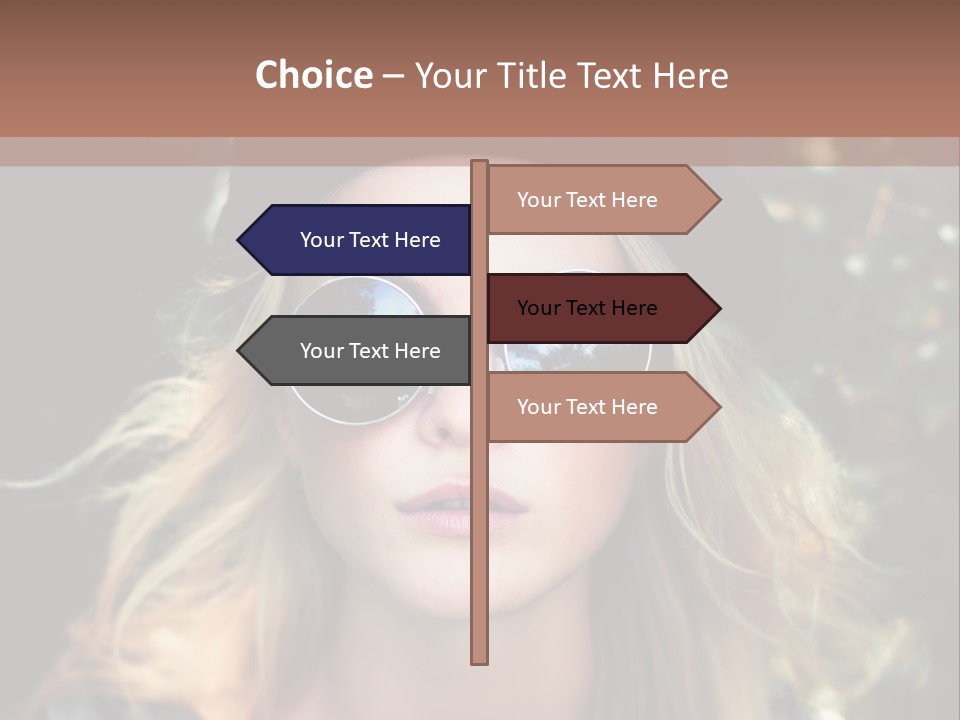 Hat White Look PowerPoint Template