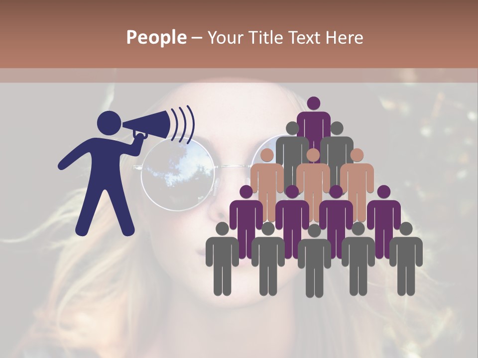 Hat White Look PowerPoint Template