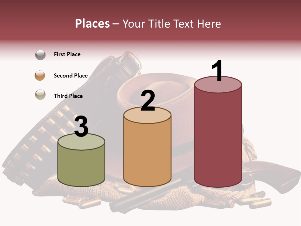 American Cigar Holster Belt PowerPoint Template