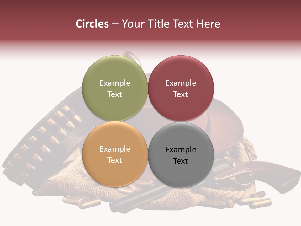 American Cigar Holster Belt PowerPoint Template