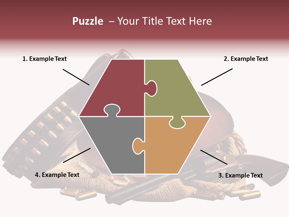 American Cigar Holster Belt PowerPoint Template