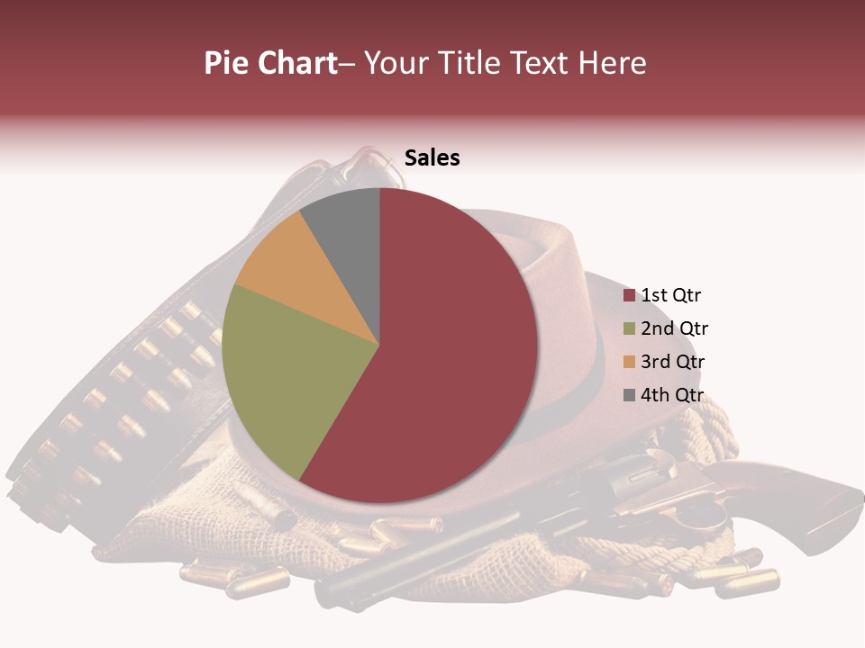 American Cigar Holster Belt PowerPoint Template