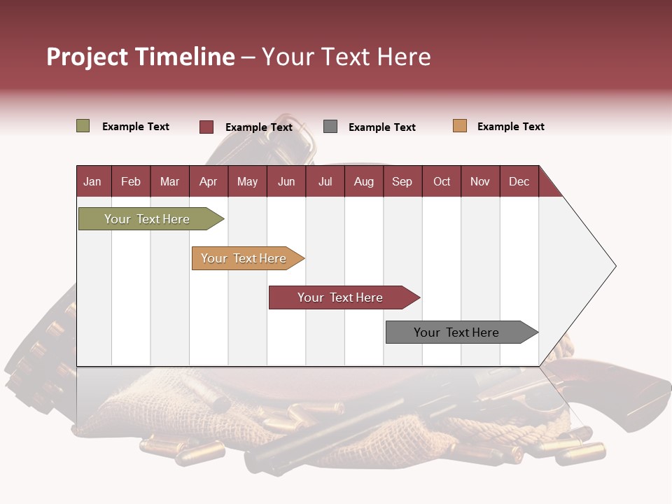 American Cigar Holster Belt PowerPoint Template