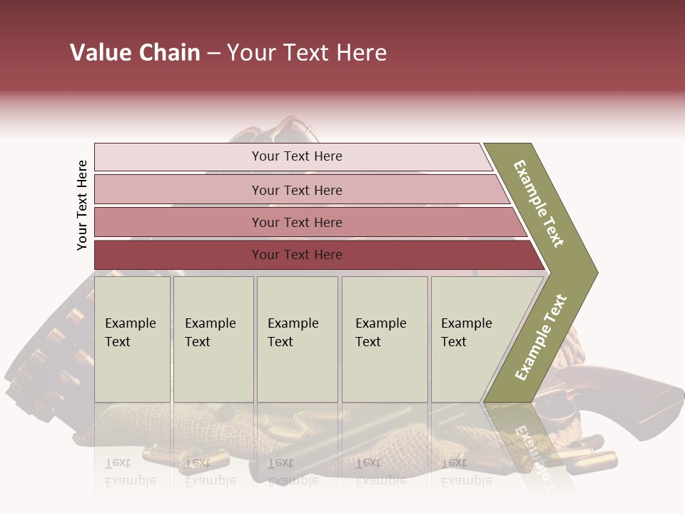American Cigar Holster Belt PowerPoint Template