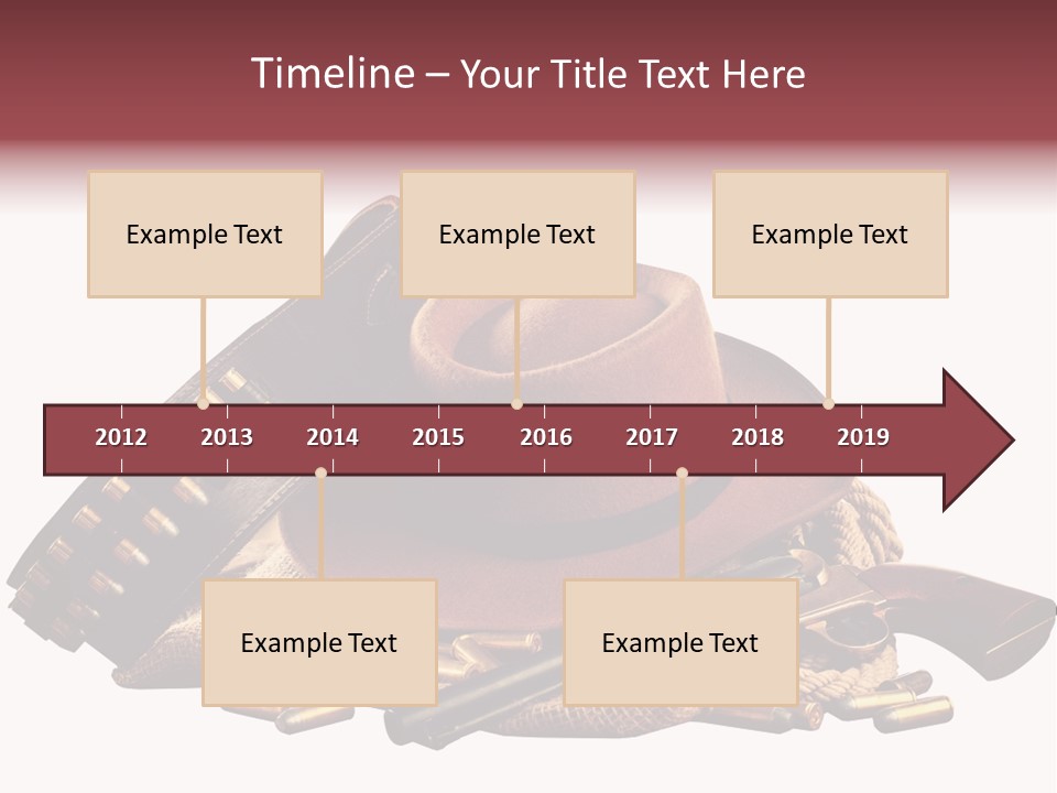 American Cigar Holster Belt PowerPoint Template