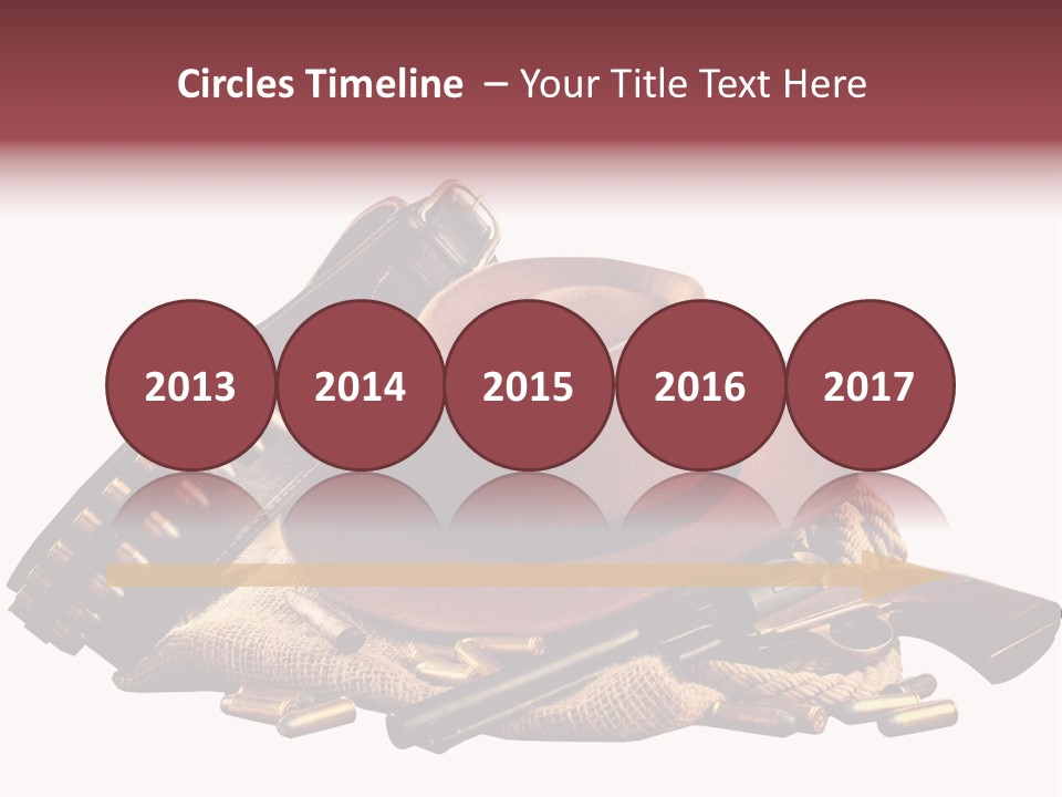 American Cigar Holster Belt PowerPoint Template