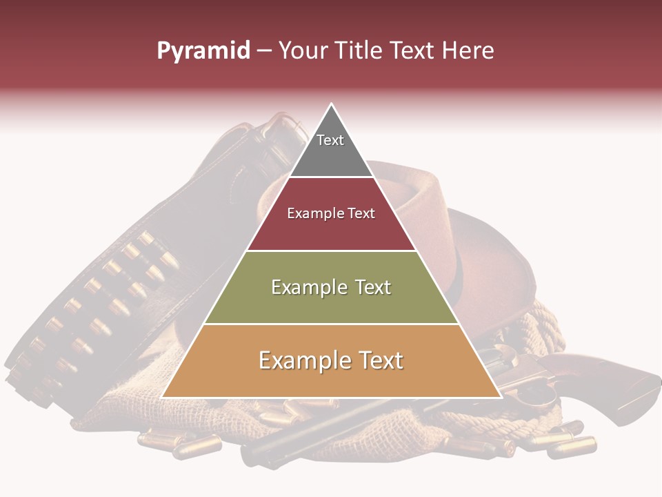 American Cigar Holster Belt PowerPoint Template