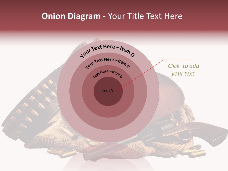 American Cigar Holster Belt PowerPoint Template