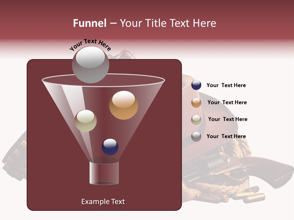 American Cigar Holster Belt PowerPoint Template