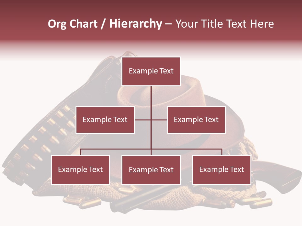 American Cigar Holster Belt PowerPoint Template