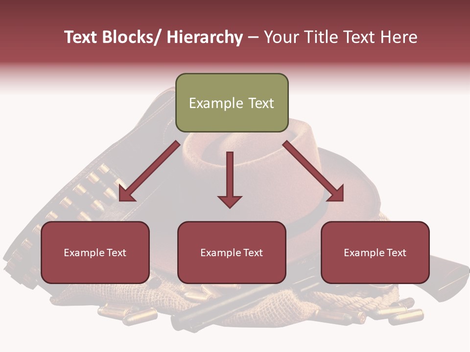 American Cigar Holster Belt PowerPoint Template