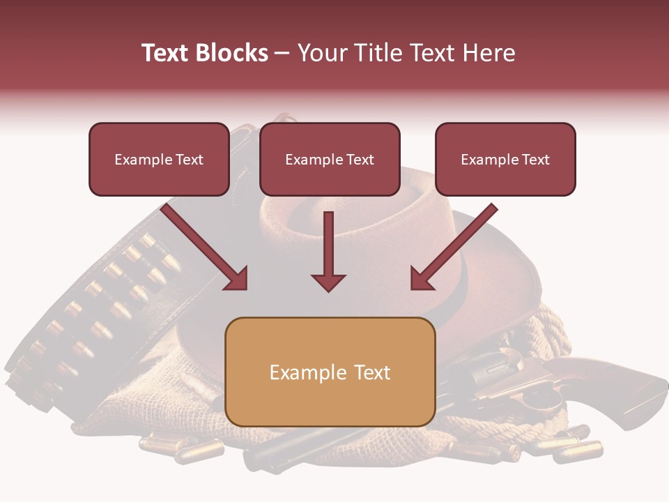 American Cigar Holster Belt PowerPoint Template