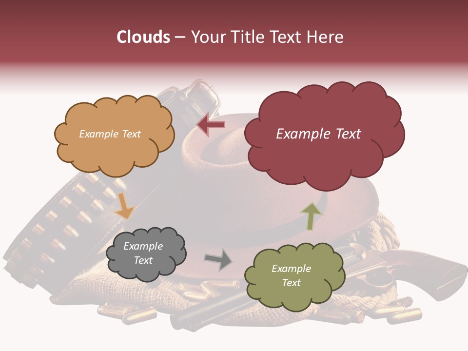 American Cigar Holster Belt PowerPoint Template