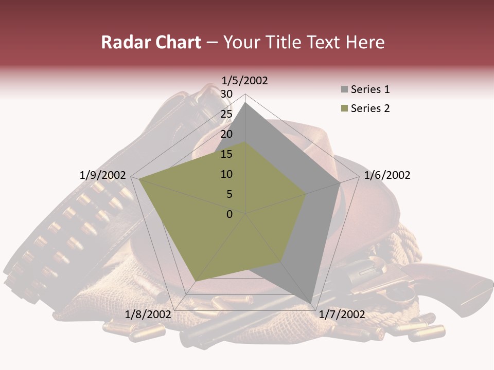 American Cigar Holster Belt PowerPoint Template