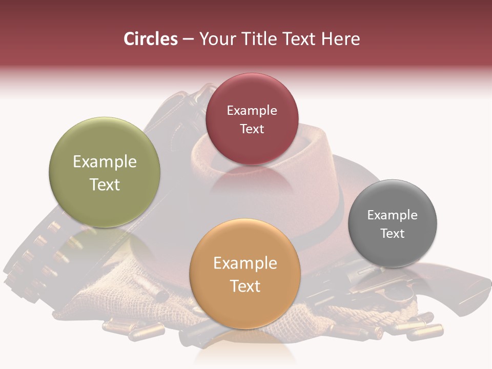 American Cigar Holster Belt PowerPoint Template