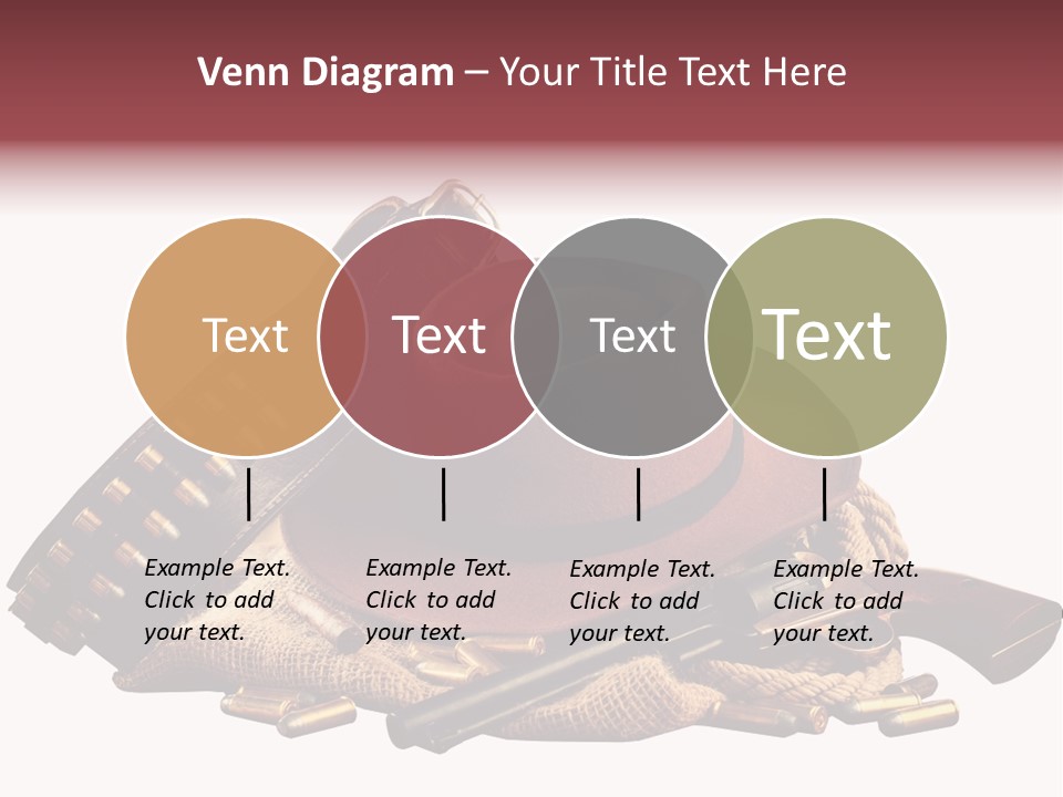 American Cigar Holster Belt PowerPoint Template