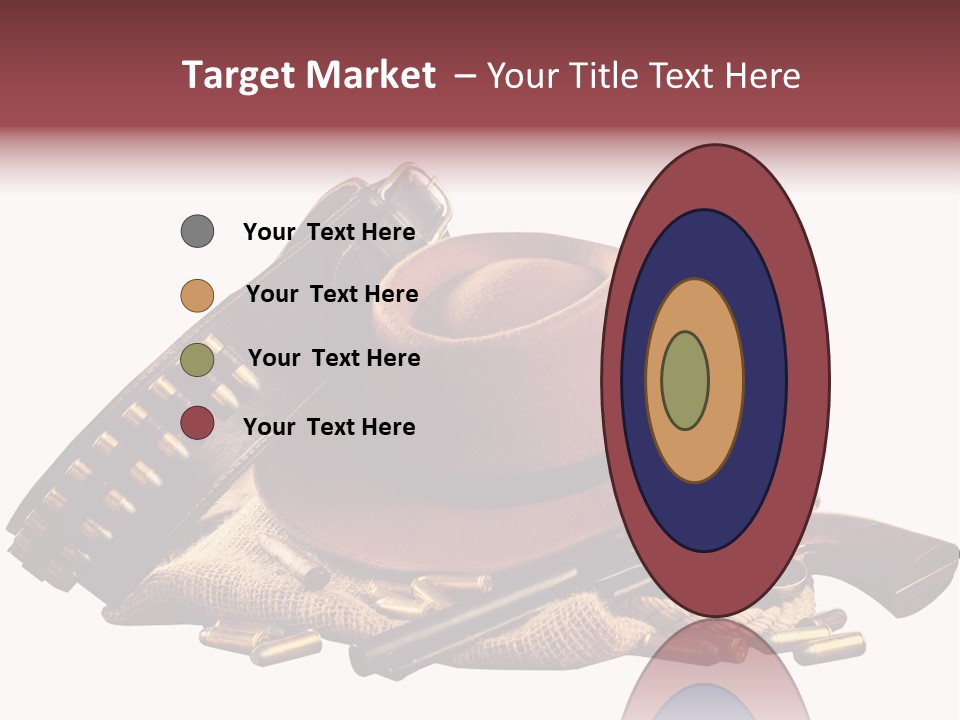 American Cigar Holster Belt PowerPoint Template