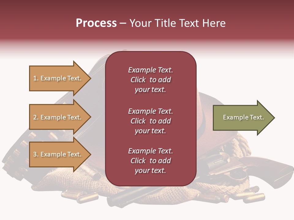 American Cigar Holster Belt PowerPoint Template