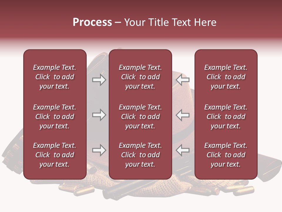 American Cigar Holster Belt PowerPoint Template