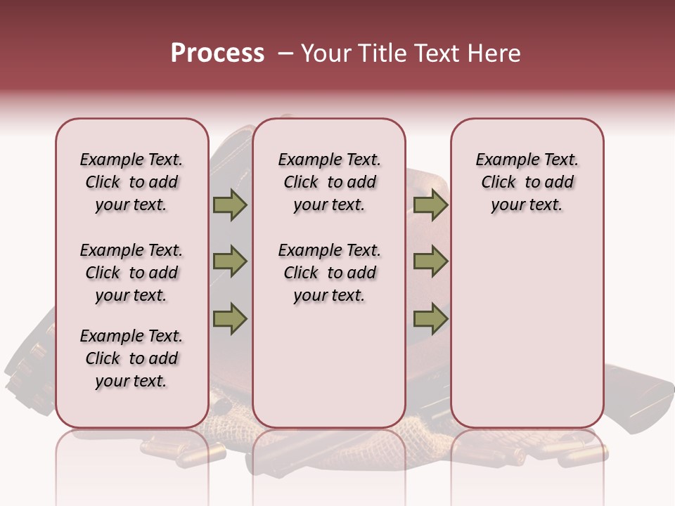 American Cigar Holster Belt PowerPoint Template