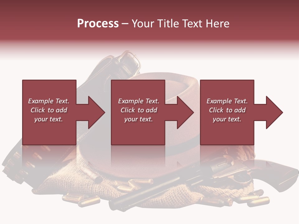 American Cigar Holster Belt PowerPoint Template