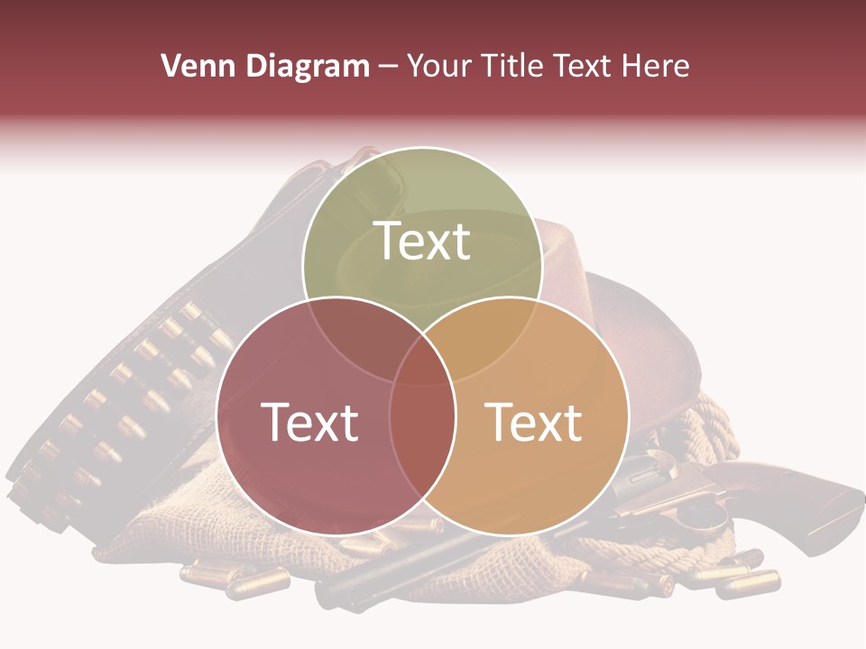 American Cigar Holster Belt PowerPoint Template