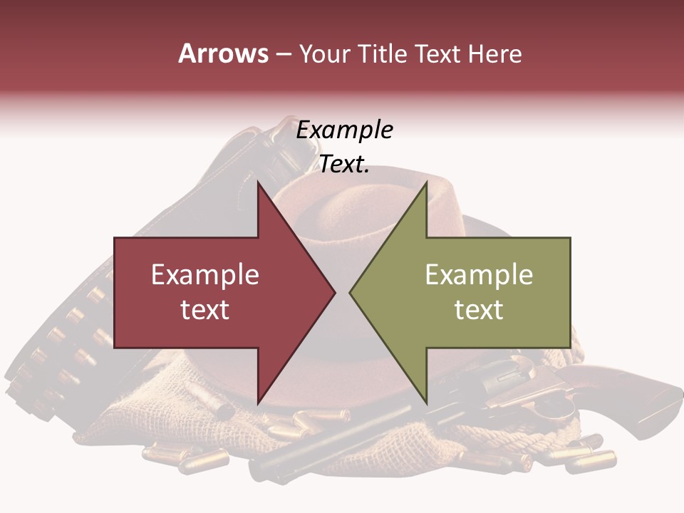 American Cigar Holster Belt PowerPoint Template