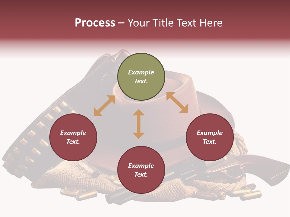 American Cigar Holster Belt PowerPoint Template