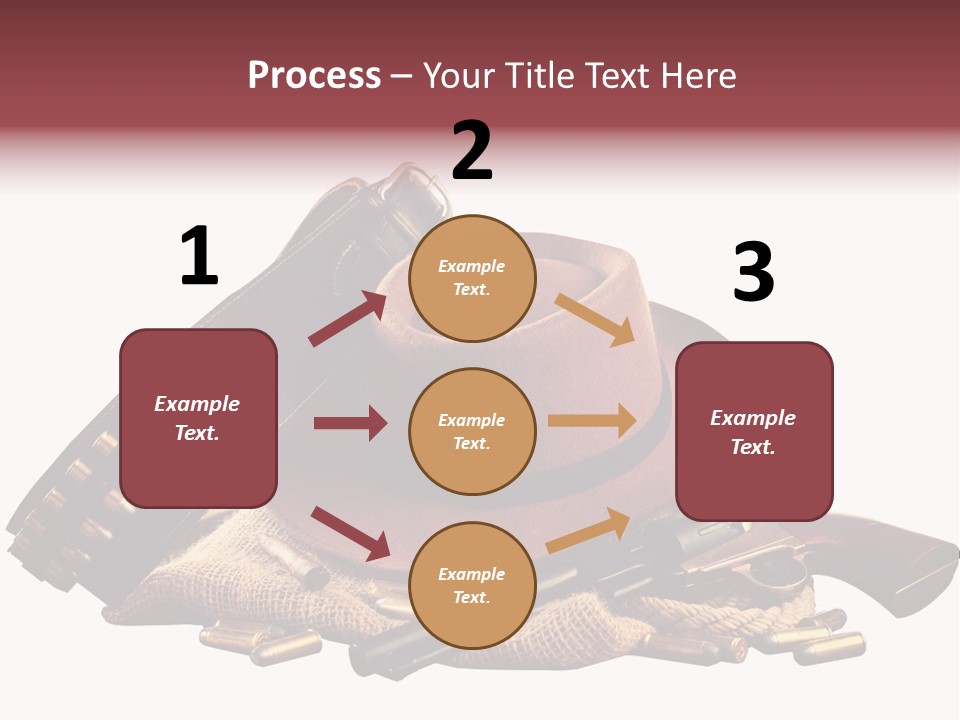 American Cigar Holster Belt PowerPoint Template