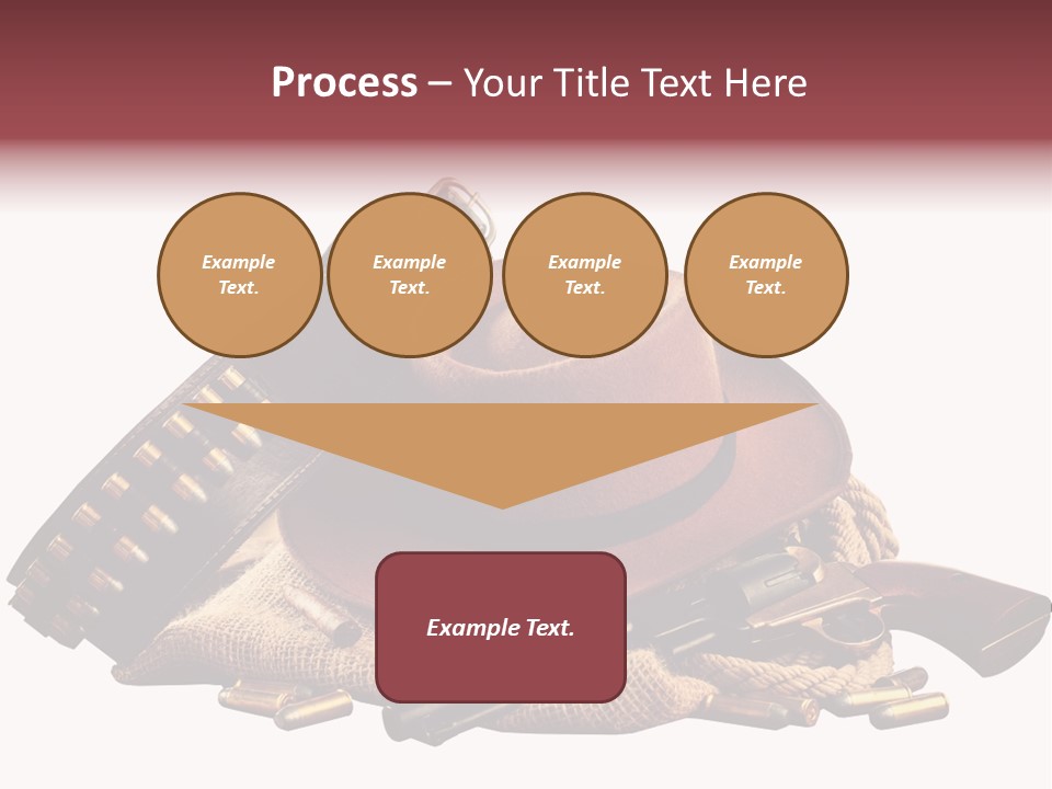 American Cigar Holster Belt PowerPoint Template