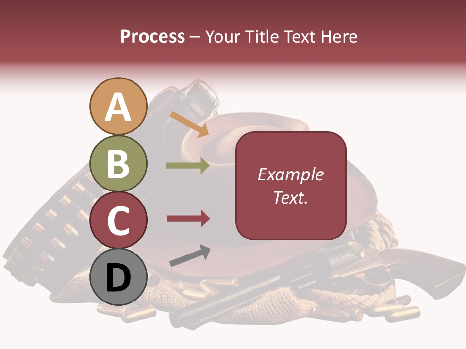 American Cigar Holster Belt PowerPoint Template