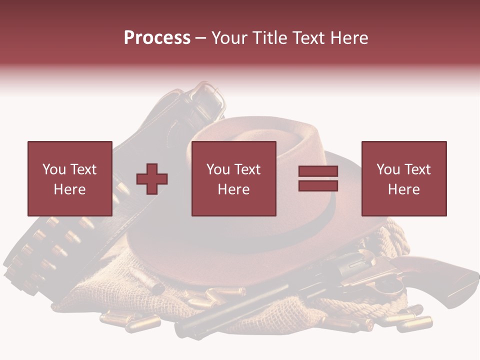 American Cigar Holster Belt PowerPoint Template