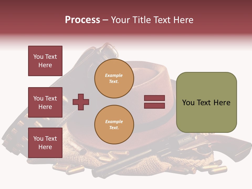 American Cigar Holster Belt PowerPoint Template