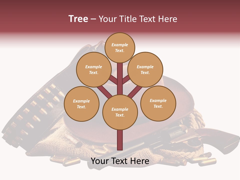 American Cigar Holster Belt PowerPoint Template