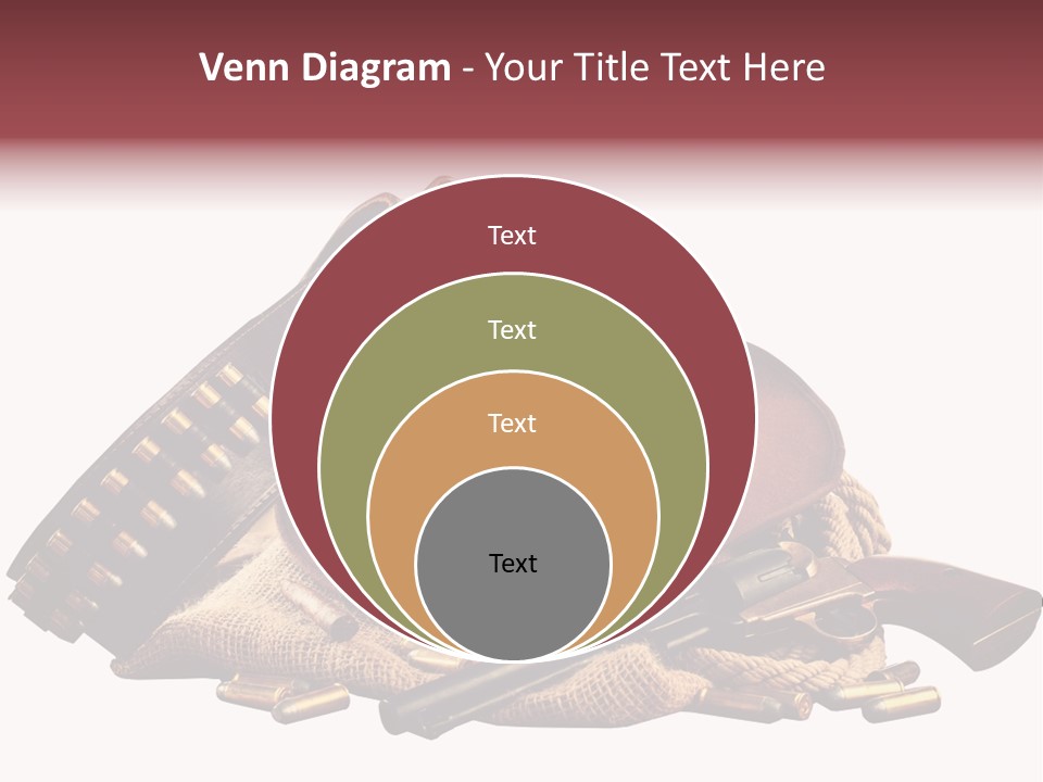 American Cigar Holster Belt PowerPoint Template